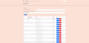 Foto360app Lista użytkowników
