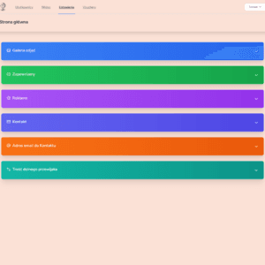 Foto360app Ustawienia